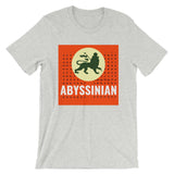 Abyssinian Logo White Letters Unisex T-Shirt Ethiopian Lion of Judah Abyssinian Kiosk Abyssinia Ethiopia