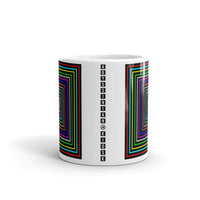 Colored Boxes Black Outlines Kaffa Mug