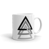 3 Triangles Black to Grey Kaffa Mug