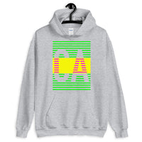 Green Yellow CA Unisex Hoodie Abyssinian Kiosk Fashion Cotton Apparel Clothing Gildan Original Art