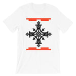 Black Cross Red Legos Unisex T-Shirt Ethiopian Coptic Orthodox Abyssinian Kiosk Christian