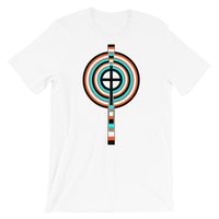 Mixed Circle Top Black Cross Unisex T-Shirt Abyssinian Kiosk Ethiopian Coptic Orthodox Tewahedo Christian Bella Canvas Original Art Fashion Cotton Apparel Clothing