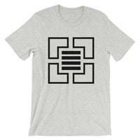 Black Corners & 4 Lines Unisex T-Shirt Abyssinian Kiosk Fashion Cotton Apparel Clothing Bella Canvas Original Art