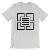 Black Corners & 4 Lines Unisex T-Shirt Abyssinian Kiosk Fashion Cotton Apparel Clothing Bella Canvas Original Art