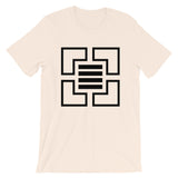 Black Corners & 4 Lines Unisex T-Shirt Abyssinian Kiosk Fashion Cotton Apparel Clothing Bella Canvas Original Art