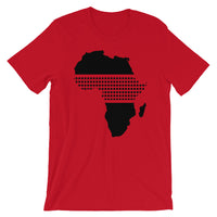 Africa Black Middle Dots Unisex T-Shirt Abyssinian Kiosk Fashion Cotton Apparel Clothing Bella Canvas Original Art