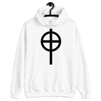 Circle Top Black Cross Unisex Hoodie Abyssinian Kiosk Ethiopian Coptic Orthodox Tewahedo Christian Gildan Original Art Fashion Cotton Apparel Clothing