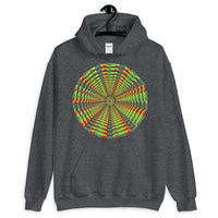 Green Yellow Red Siffate Unisex Hoodie Ethiopian African Weave Abyssinian Kiosk Fashion Cotton Apparel Clothing Gildan Original Art