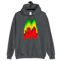 Gradient Lions Unisex Hoodie Ethiopian Lion of Judah Abyssinian Kiosk Abyssinia Ethiopia Apparel Gildan Clothing