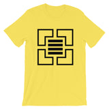 Black Corners & 4 Lines Unisex T-Shirt Abyssinian Kiosk Fashion Cotton Apparel Clothing Bella Canvas Original Art
