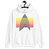 Sisko Kid II Black & Warm Bars Unisex Hoodie