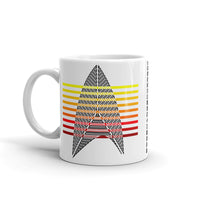 Sisko Kid II Black & Warm Bars Kaffa Mug