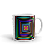 Colored Boxes Black Outlines Kaffa Mug