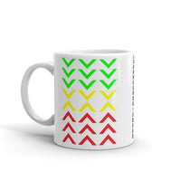 Arrows Down Up GYR Kaffa Mug