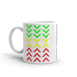Arrows Down Up GYR Kaffa Mug