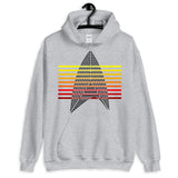 Sisko Kid II Black & Warm Bars Unisex Hoodie