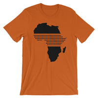 Africa Black Middle Dots Unisex T-Shirt Abyssinian Kiosk Fashion Cotton Apparel Clothing Bella Canvas Original Art