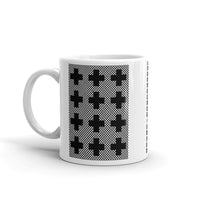 Criss Cross Black Kaffa Mug