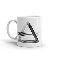 Black Triangles & Strikes Kaffa Mug