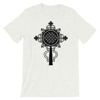 Plain Black #10 Cross Unisex T-Shirt Abyssinian Kiosk Ethiopian Coptic Orthodox Tewahedo Christian Bella Canvas Original Art Fashion Cotton Apparel Clothing