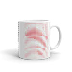 Africa Red Dashes Kaffa Mug