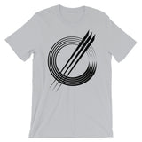 Black Circles & Strikes Unisex T-Shirt Abyssinian Kiosk Fashion Cotton Apparel Clothing Bella Canvas Original Art