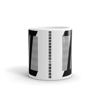 Black III Lines Kaffa Mug
