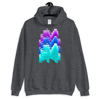 Inverted Gradient Lions Unisex Hoodie Ethiopian Lion of Judah Abyssinian Kiosk Abyssinia Ethiopia Gildan Original Art Fashion Cotton Apparel Clothing