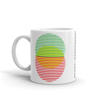GYR Lined Circles Kaffa Mug