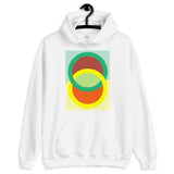 Green Yellow Rings Red Inner Unisex Hoodie Abyssinian Kiosk Fashion Cotton Apparel Clothing Gildan Original Art