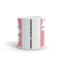 Africa Diagonal Lines Red Black Kaffa Mug