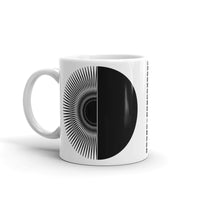 Black Half Star Half Circle Kaffa Mug