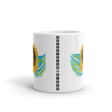 Green Blue Angel Kaffa Mug