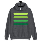 4 Green Bars Unisex Hoodie Abyssinian Kiosk Lines Fashion Cotton Apparel Clothing Gildan Original Art