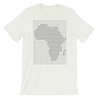 Africa Black Dashes Unisex T-Shirt Abyssinian Kiosk Scantron Map Bella Canvas Original Art Fashion Cotton Apparel Clothing