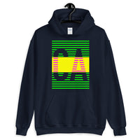 Green Yellow CA Unisex Hoodie Abyssinian Kiosk Fashion Cotton Apparel Clothing Gildan Original Art