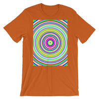 Jawbreaker Unisex T-Shirt Trip Trippy Colorful Abyssinian Kiosk Psychedelic Candy Bella Canvas Original Art Fashion Cotton Apparel Clothing