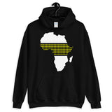 Africa White Yellow Middle Dots Unisex Hoodie Abyssinian Kiosk Fashion Cotton Apparel Clothing Gildan Original Art