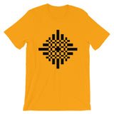 Black Pixel Cross Unisex T-Shirt