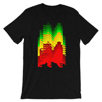 Gradient Lions Unisex T-Shirt Ethiopian Lion of Judah Abyssinian Kiosk Abyssinia Ethiopia