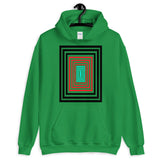 Infinity Black Red Cyan Unisex Hoodie Descent Abyssinian Kiosk Fashion Cotton Apparel Clothing Gildan Original Art