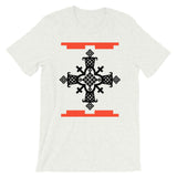 Black Cross Red Legos Unisex T-Shirt Ethiopian Coptic Orthodox Abyssinian Kiosk Christian