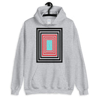 Infinity Black Red Cyan Unisex Hoodie Descent Abyssinian Kiosk Fashion Cotton Apparel Clothing Gildan Original Art