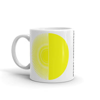 Yellow Half Star Half Circle Kaffa Mug