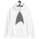 Sisko Kid Black Lines Unisex Hoodie Cirroc Lofton Jake Sisko Star Trek Deep Space Nine Combadge Communicator Abyssinian Kiosk Gildan