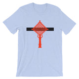 Red Cross Black Bar Unisex T-Shirt Ethiopian Coptic Orthodox Abyssinian Kiosk Christian