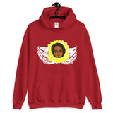Yellow White Angel Unisex Hoodie Traditional Ethiopian with Feathers and Wings Abyssinian Kiosk Ethiopian Gildan Original Art Fashion Cotton Apparel Clothing