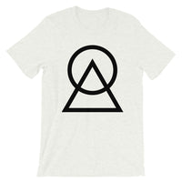 Black Circle Triangle Unisex T-Shirt Abyssinian Kiosk Harmonious Meeting Fashion Cotton Apparel Clothing Bella Canvas Original Art