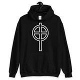 Circle Top White Hollow Cross Unisex Hoodie Abyssinian Kiosk Ethiopian Coptic Orthodox Tewahedo Christian Gildan Original Art Fashion Cotton Apparel Clothing