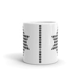 Black Boxes Star of David Kaffa Mug